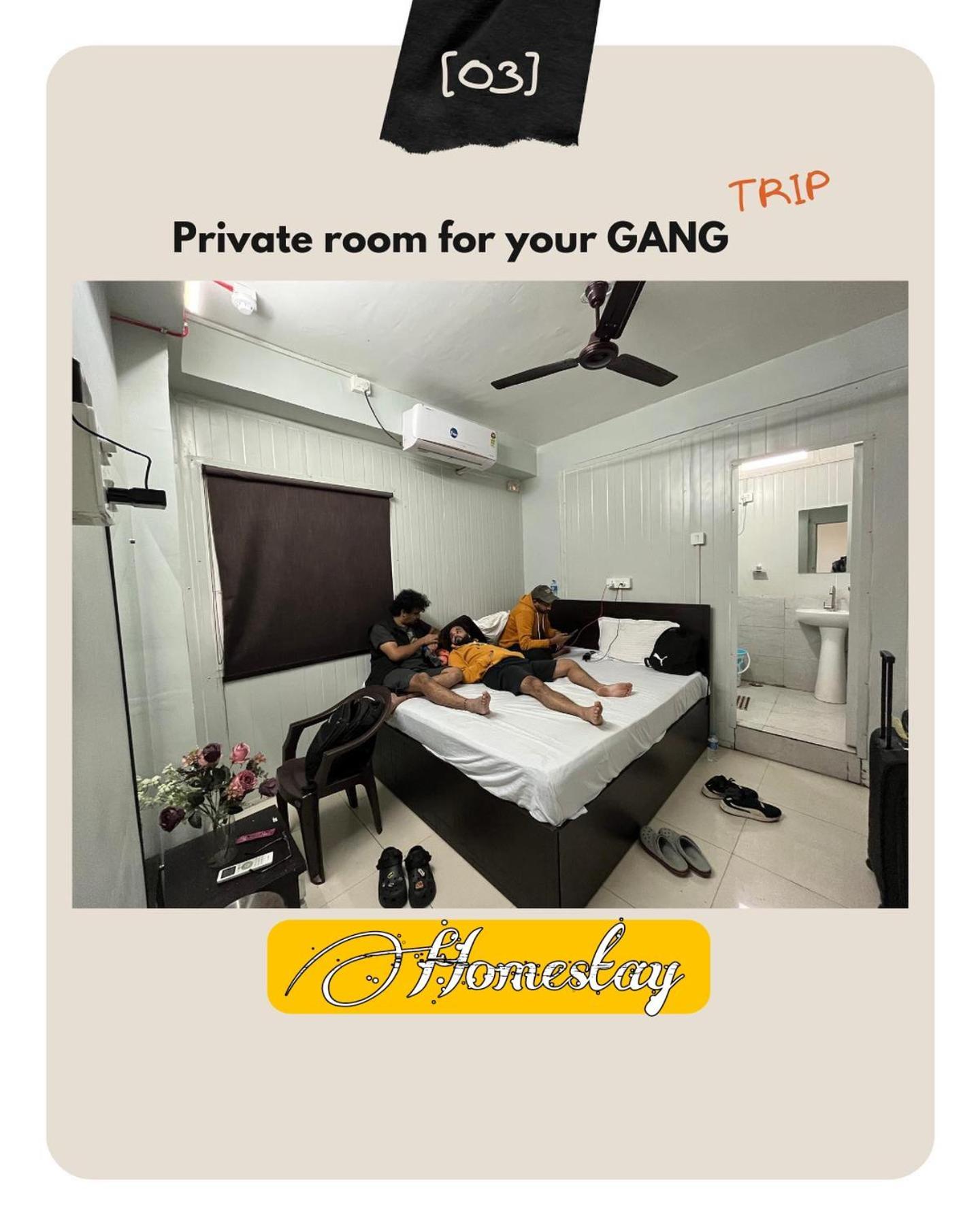 Homestay Ac Dormitory New Delhi Buitenkant foto